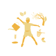 illustration of happy child